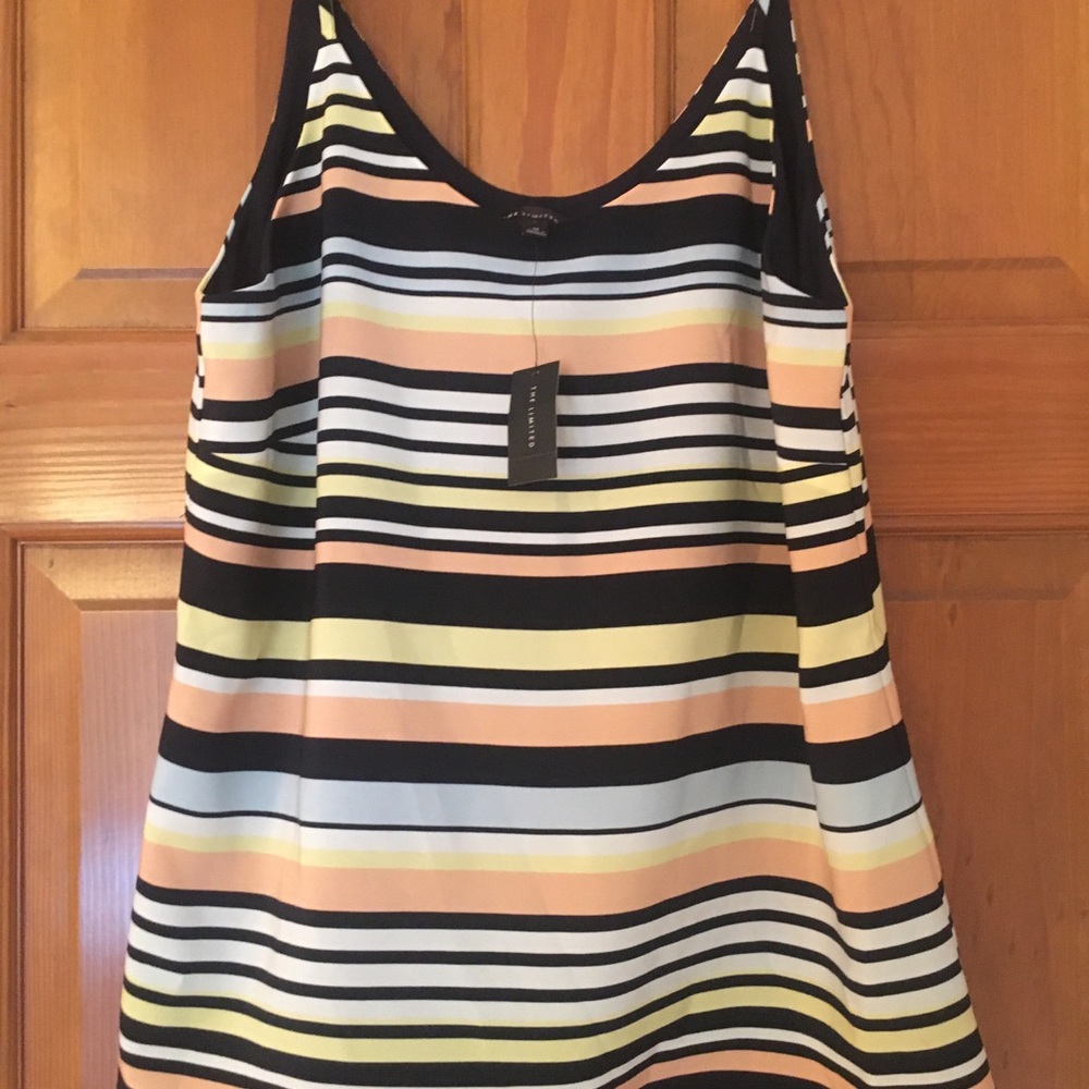NWT The Limited Cami Navy Size M Retail $45